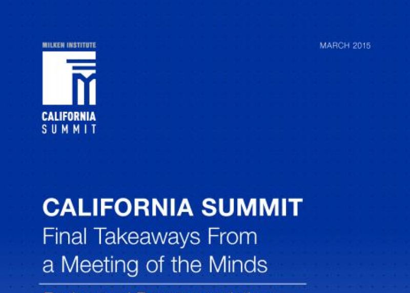 California Summit: Final Takeaways From a Meeting of the Minds