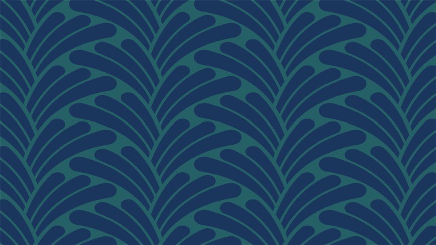 blue and green pattern