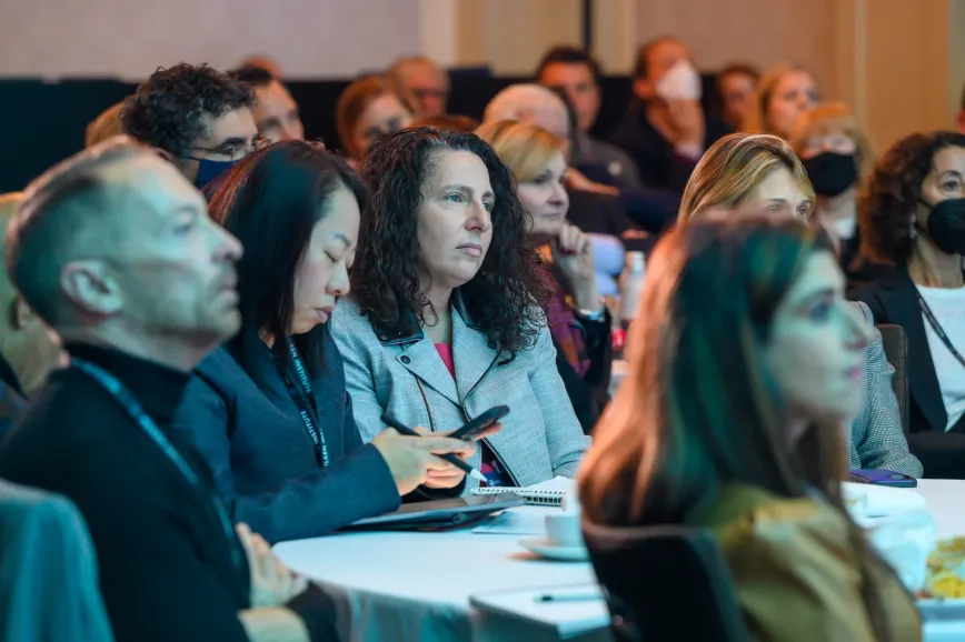 participants sitting in the audience