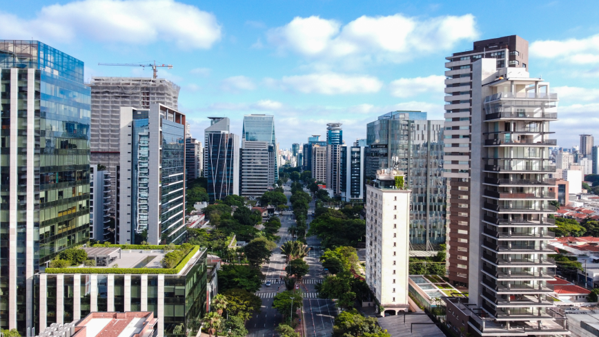 view of São Paulo city