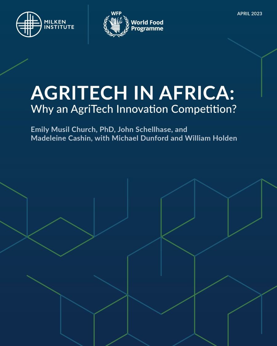 Cover for Agritech in Africa report