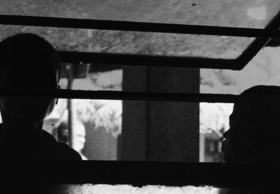 shadow of two people