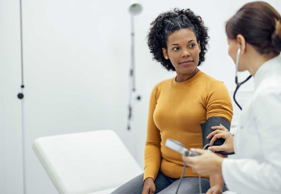 A patient with doctor
