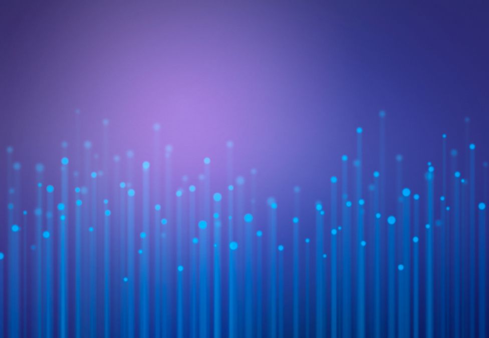 Blue linear pattern