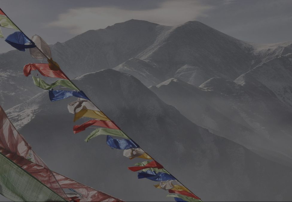 A mountain landscape